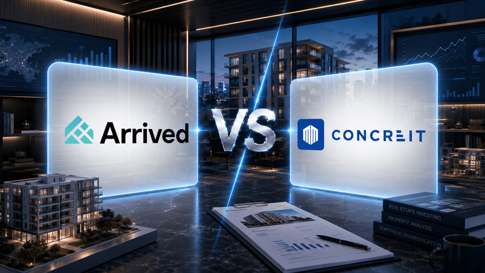 Arrived vs Concreit Regulation A fractional real estate platform comparison 2026