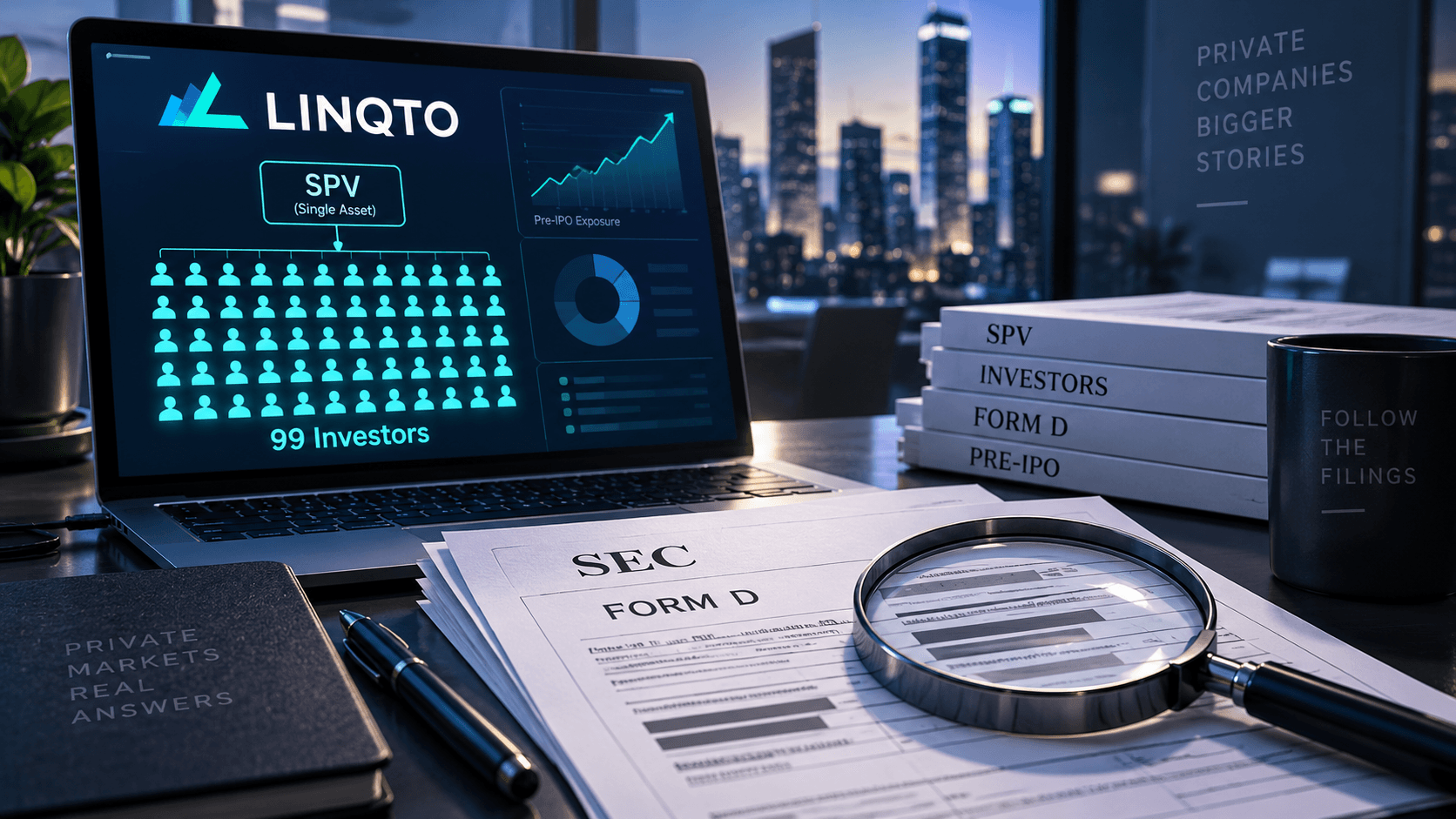 The 99-Investor Pattern: What 1,231 Linqto Filings Show