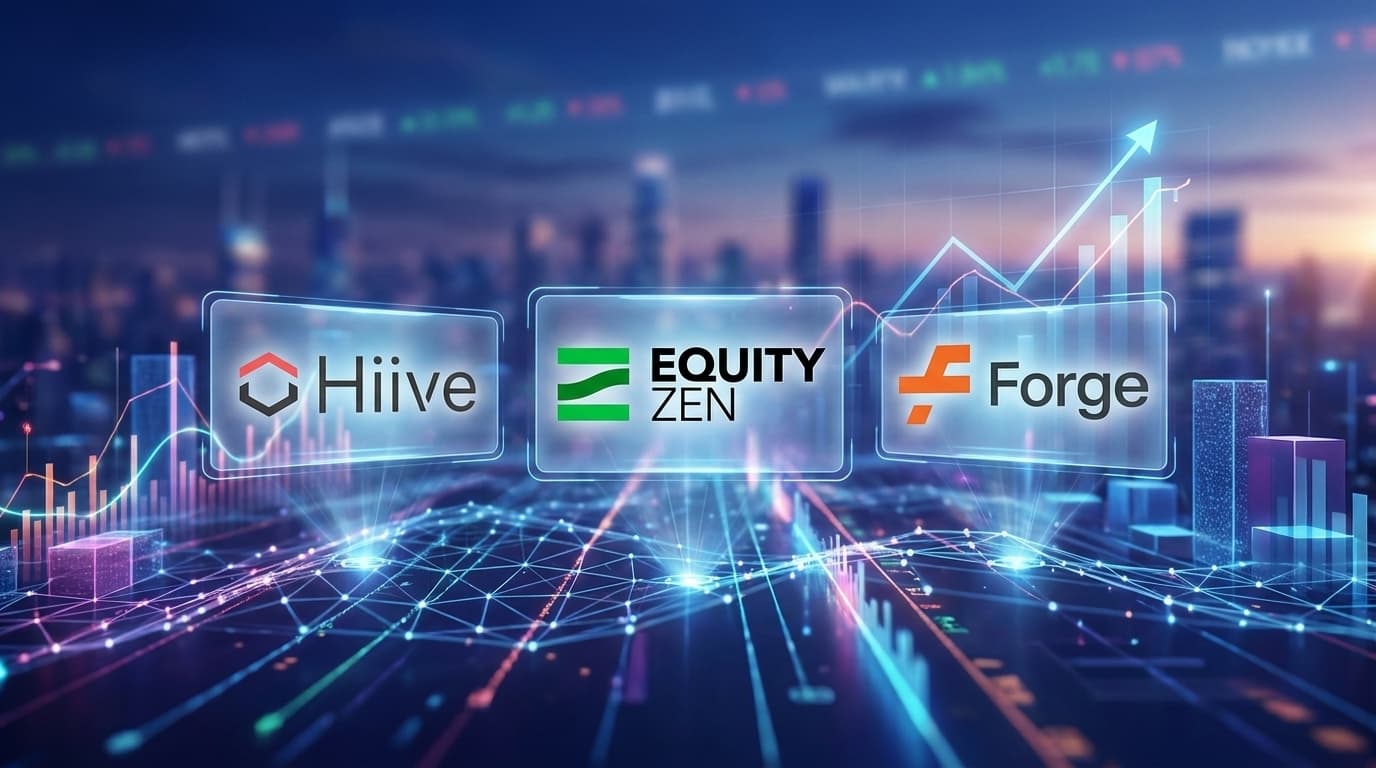 EquityZen, Forge, and Hiive featured guide image