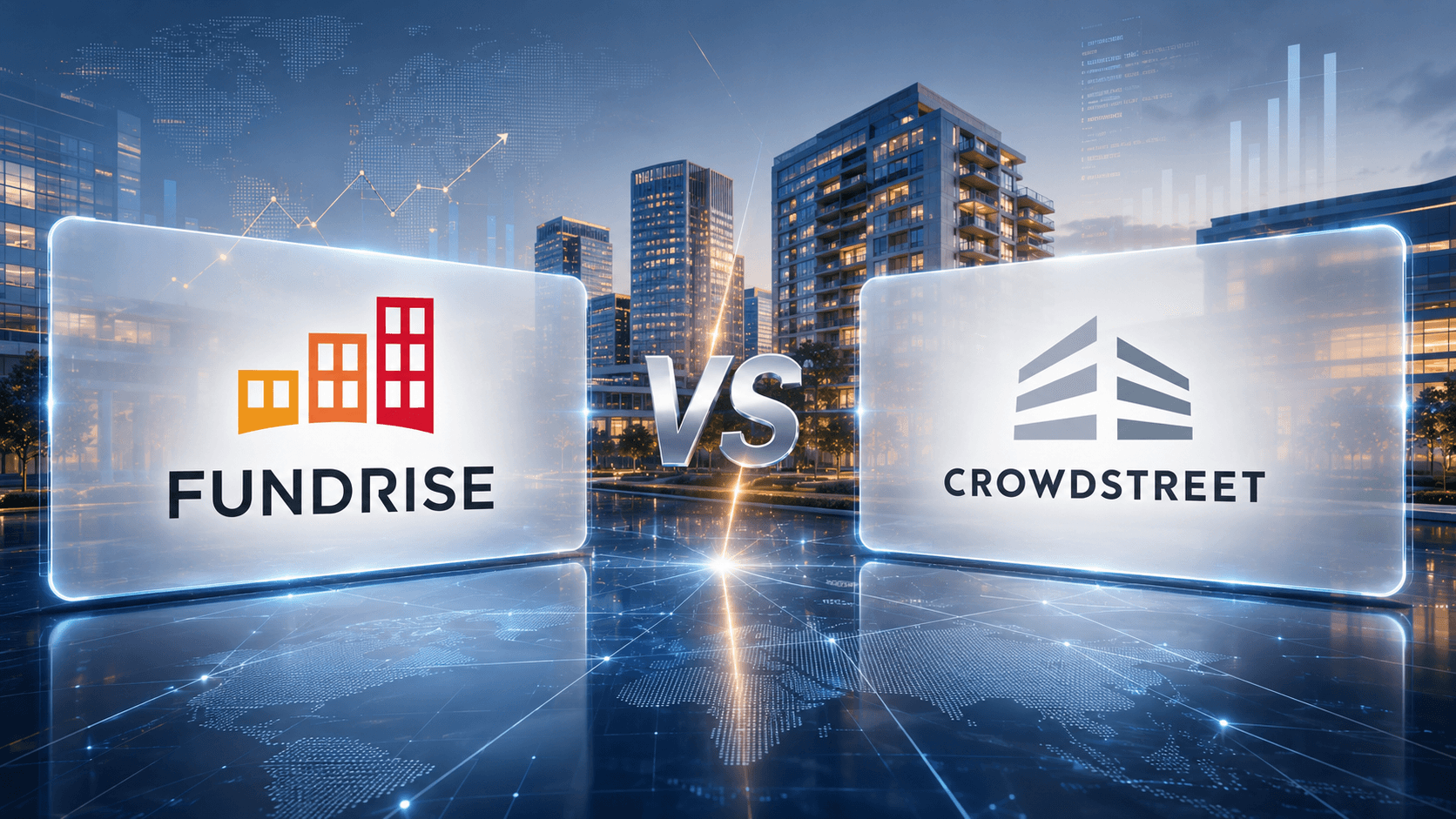 Fundrise vs CrowdStreet real estate platform comparison 2026