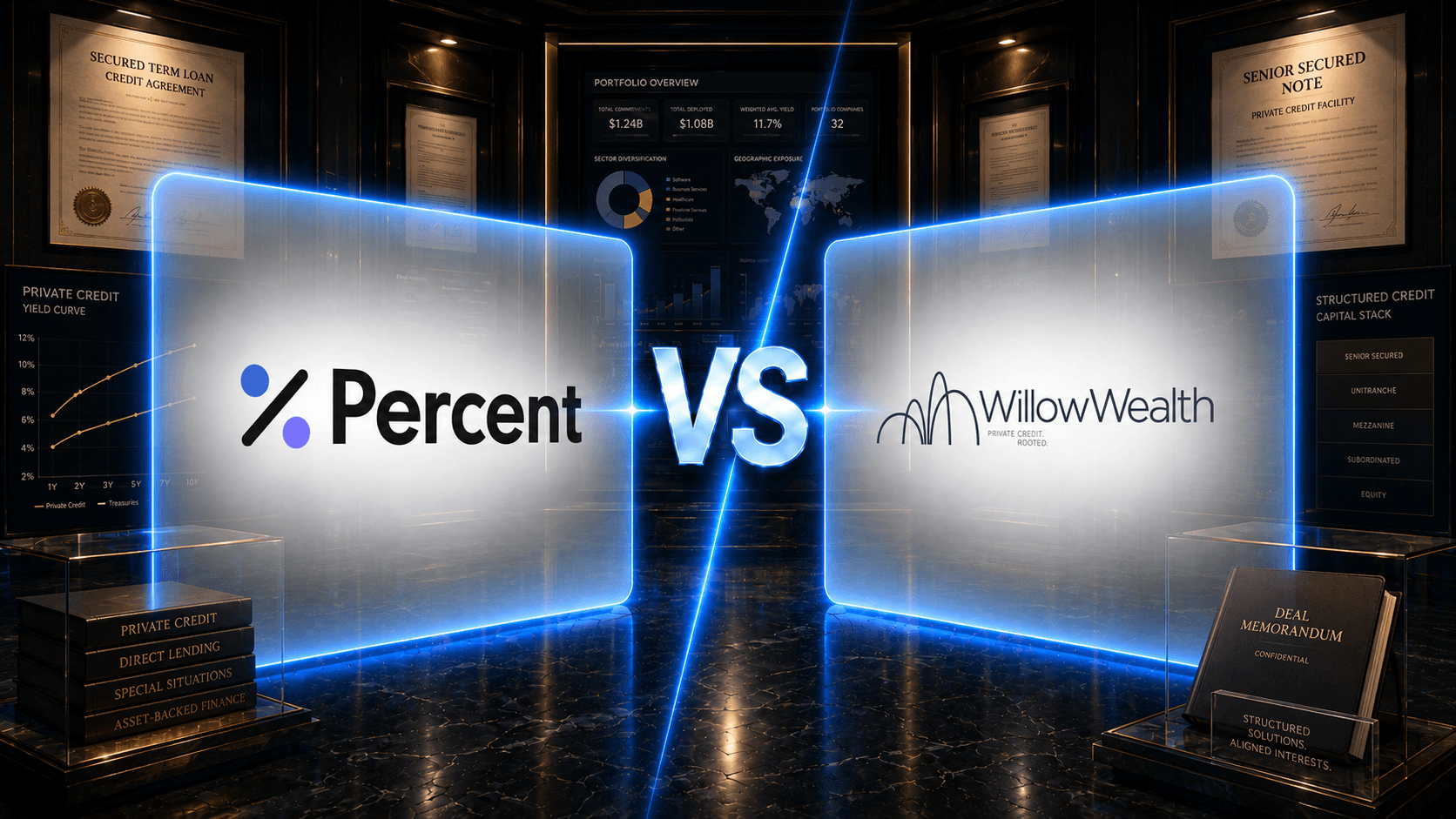 Percent vs Willow Wealth platform comparison 2026