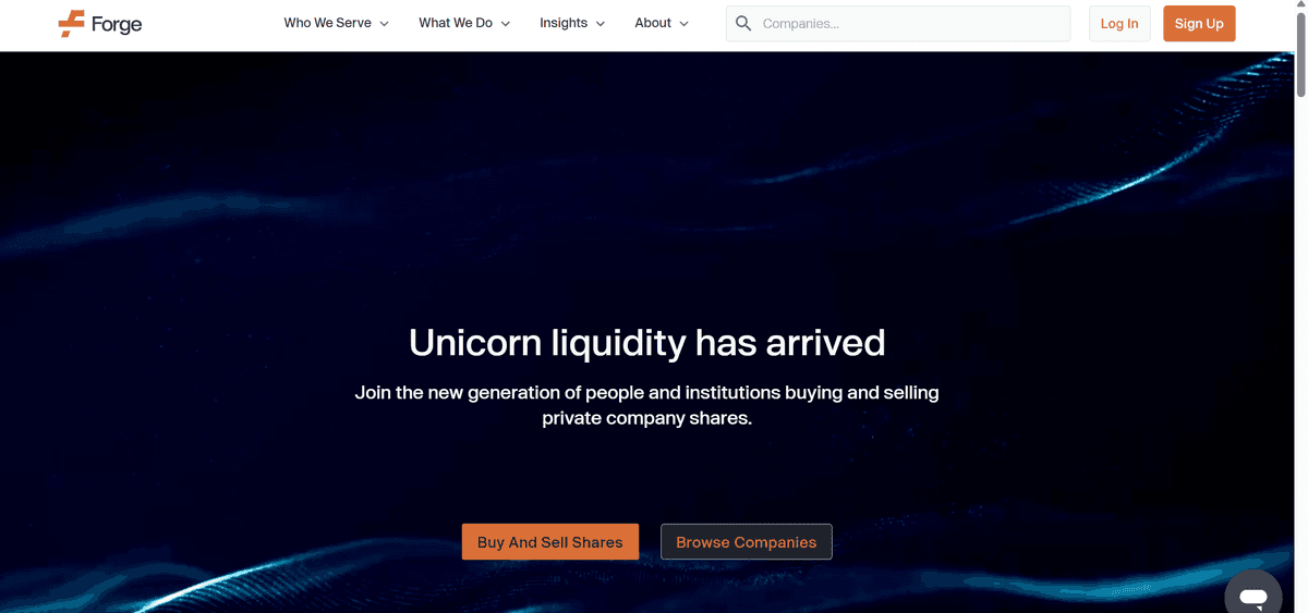 Forgeio Forge Global — Private Company Equity - Late-Stage Pre-IPO Platform ...