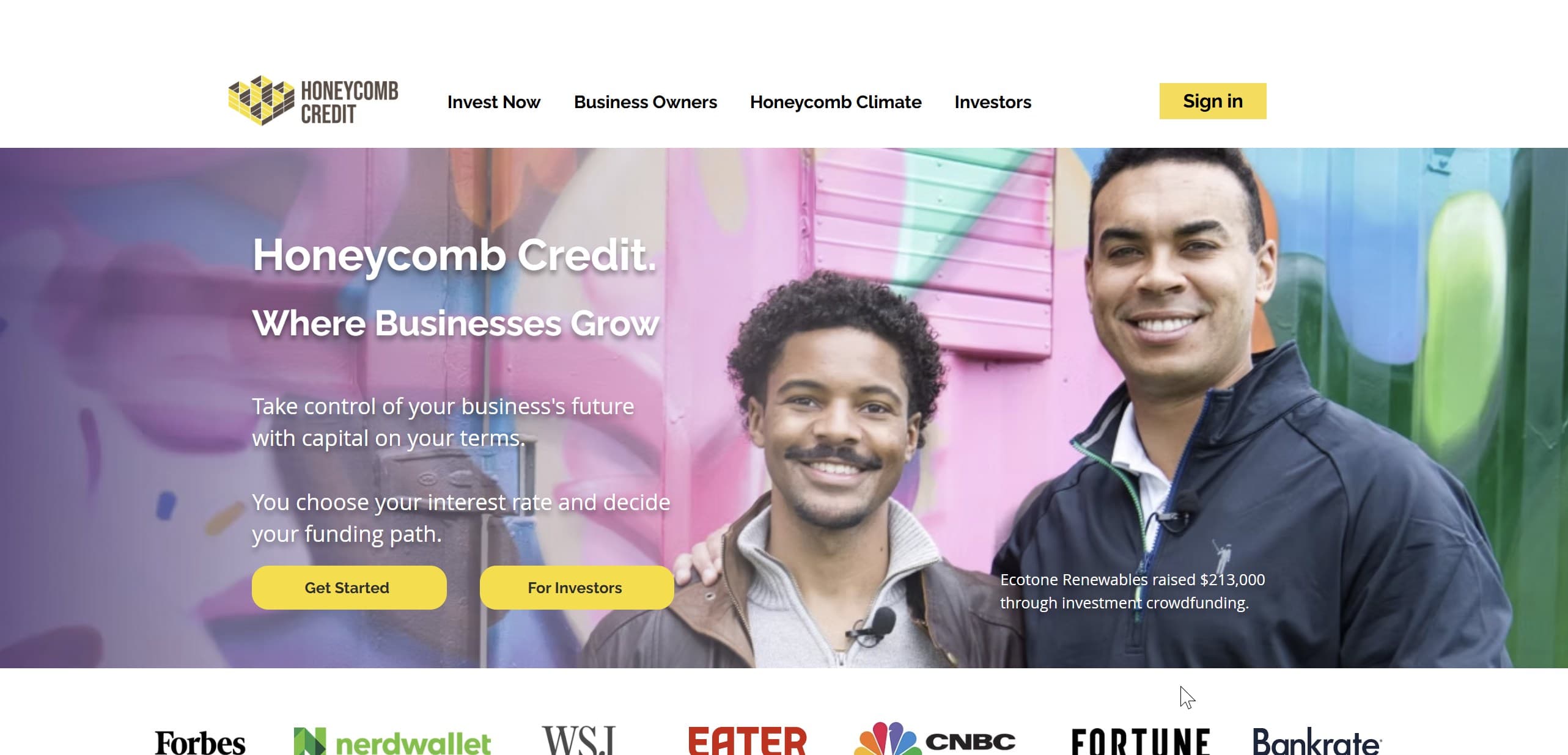 Honeycomb Credit screenshot