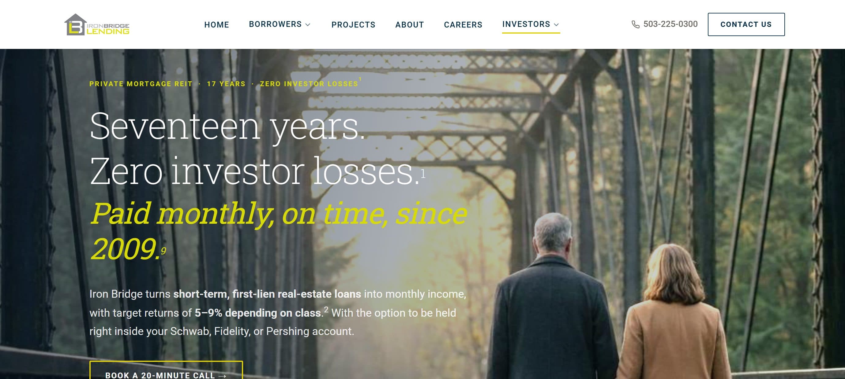 Iron Bridge Mortgage Fund screenshot