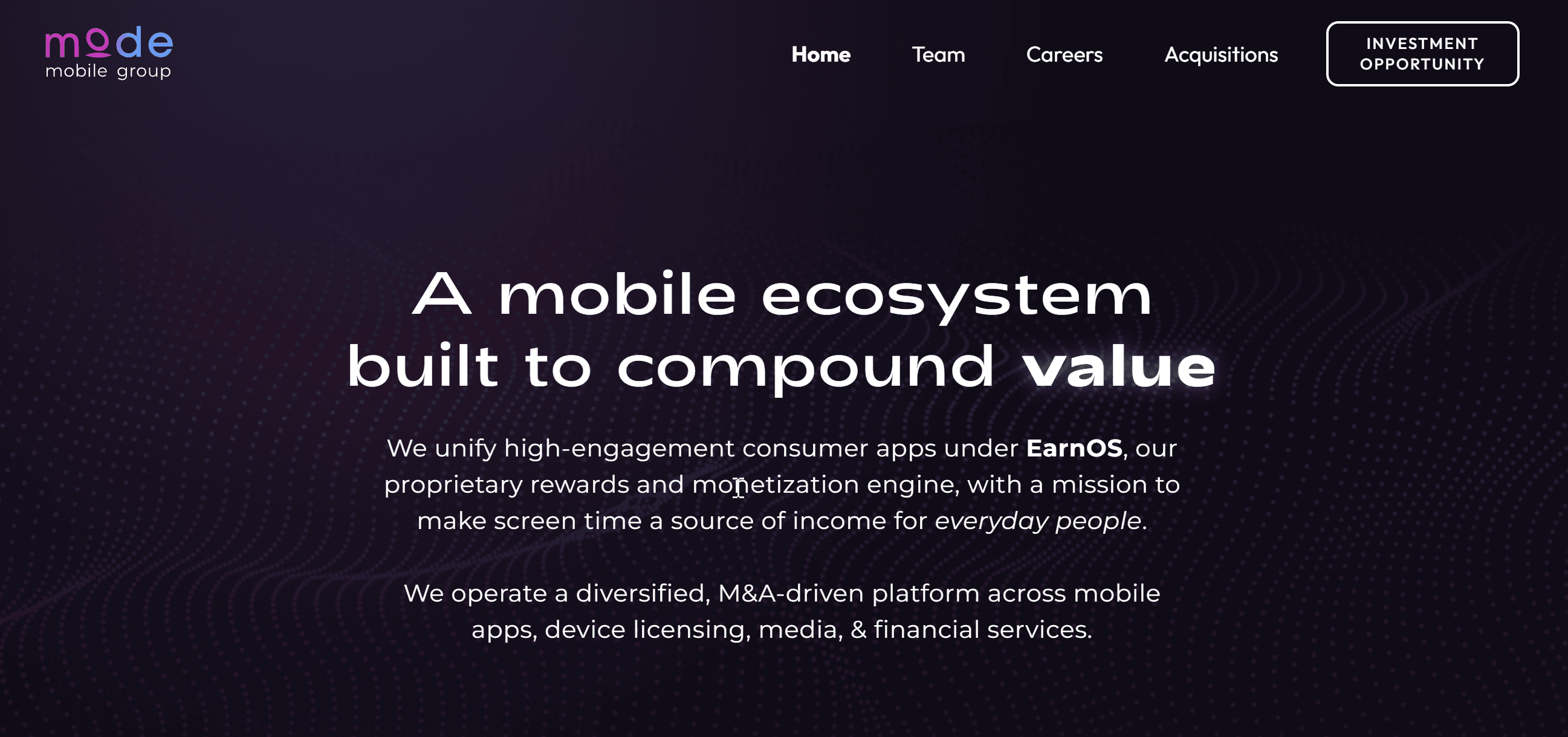 Mode Mobile screenshot