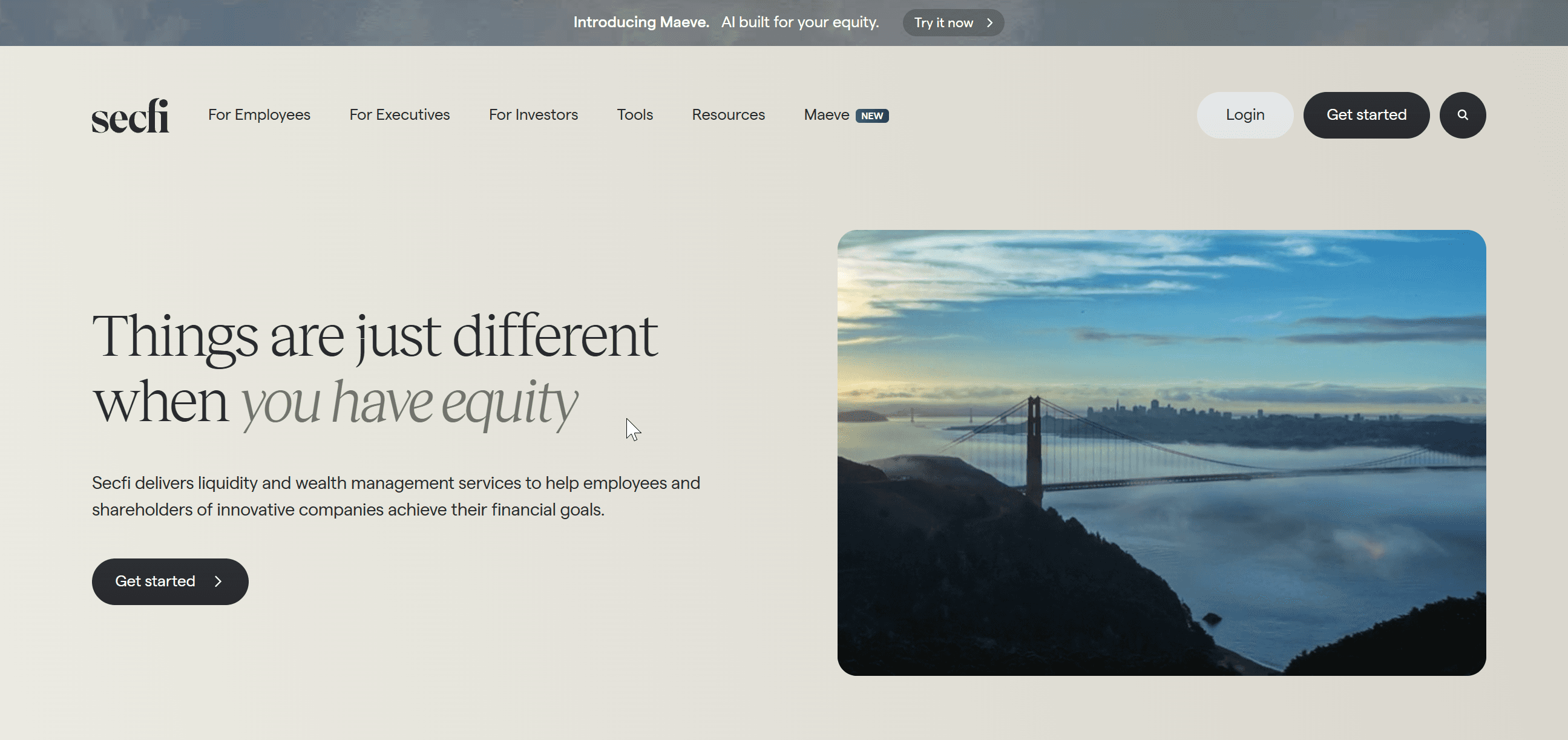 Secfi screenshot