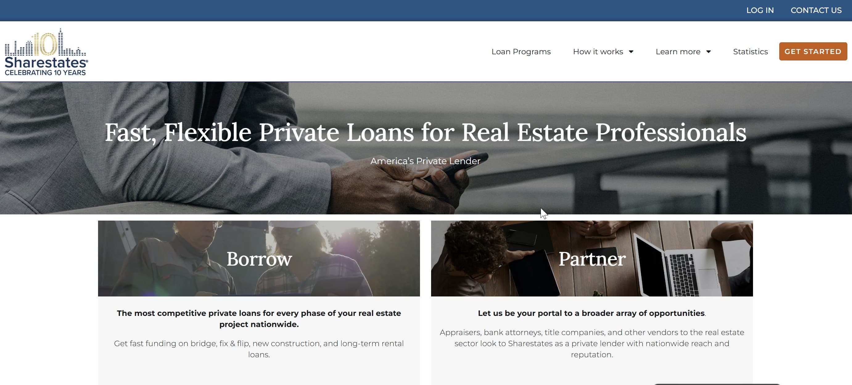 Sharestates screenshot