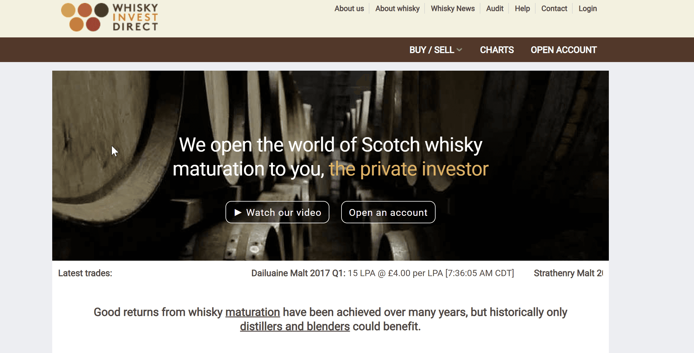WhiskyInvestDirect screenshot