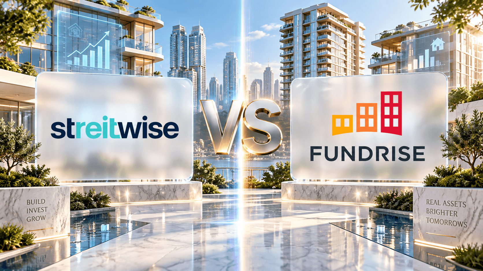 Streitwise vs Fundrise real estate platform comparison 2026