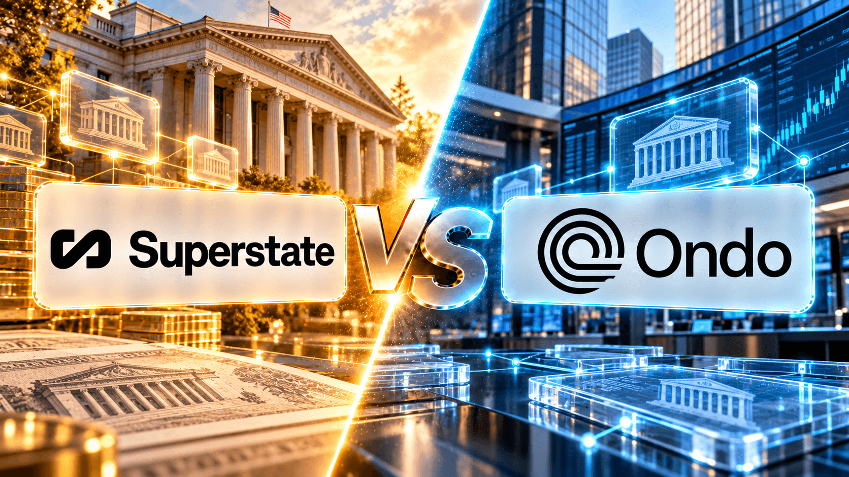 Superstate USTB vs Ondo Finance OUSG: tokenized Treasury funds compared, 2026